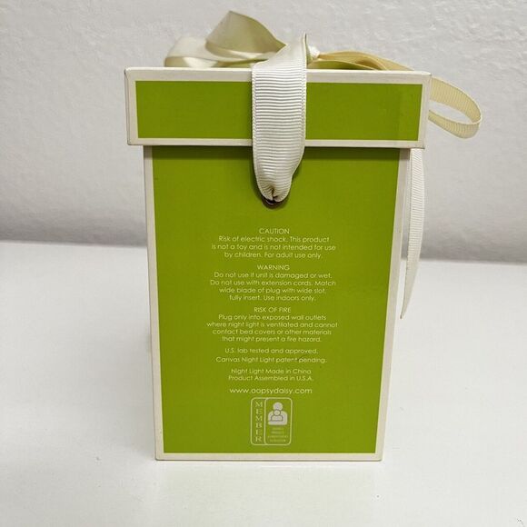 Oopsy Daisy Mermaid Canvas Night Light - Picture 10 of 13